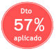 57% dpto aplicado 57% dpto aplicado